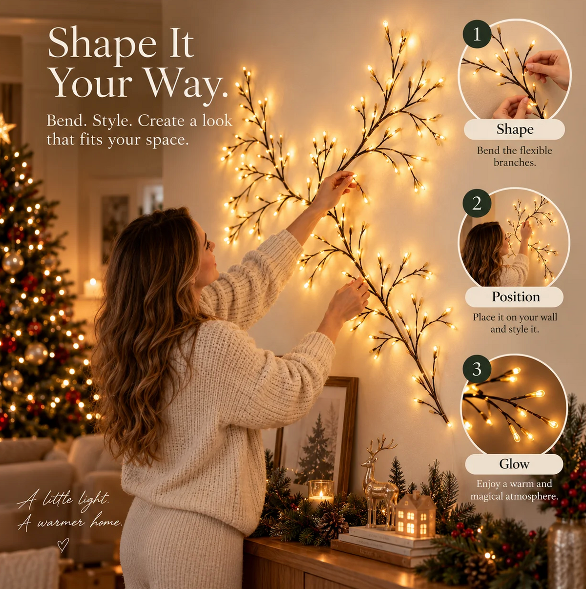 LumaBranch™ - GlowVine Wall Decor